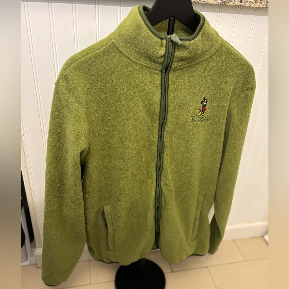 Disney Olive Green Fleece Jacket